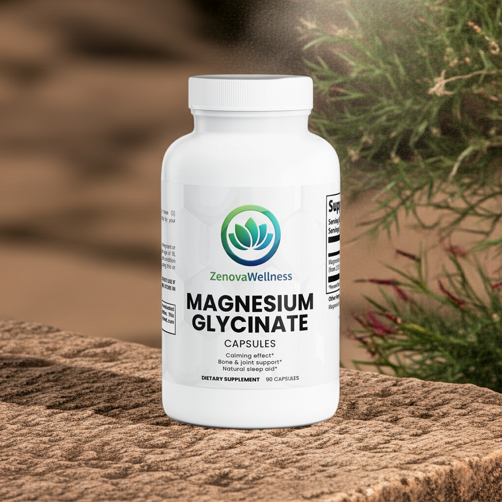 Magnesium Glycinate for Sleep and Stress: A Simple Guide