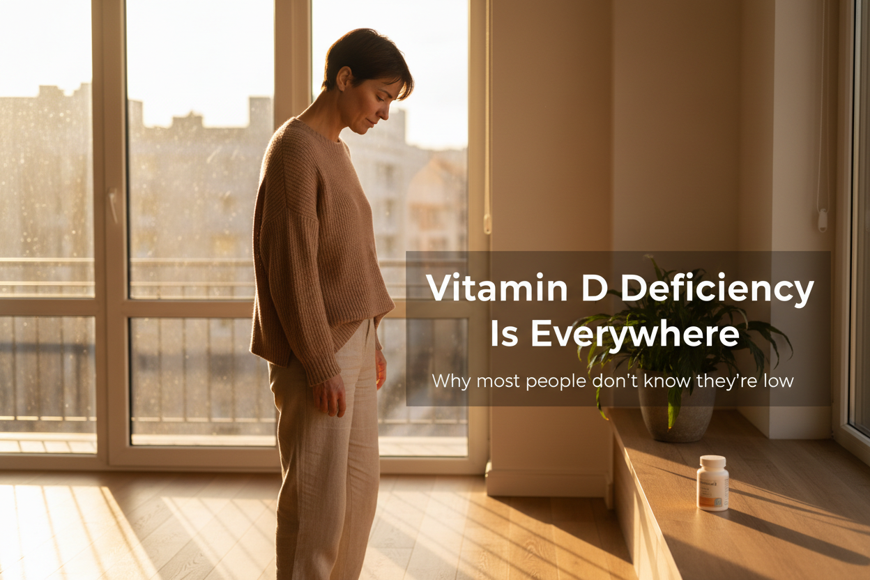 Vitamin D and Modern Indoor Lifestyles: What to Know