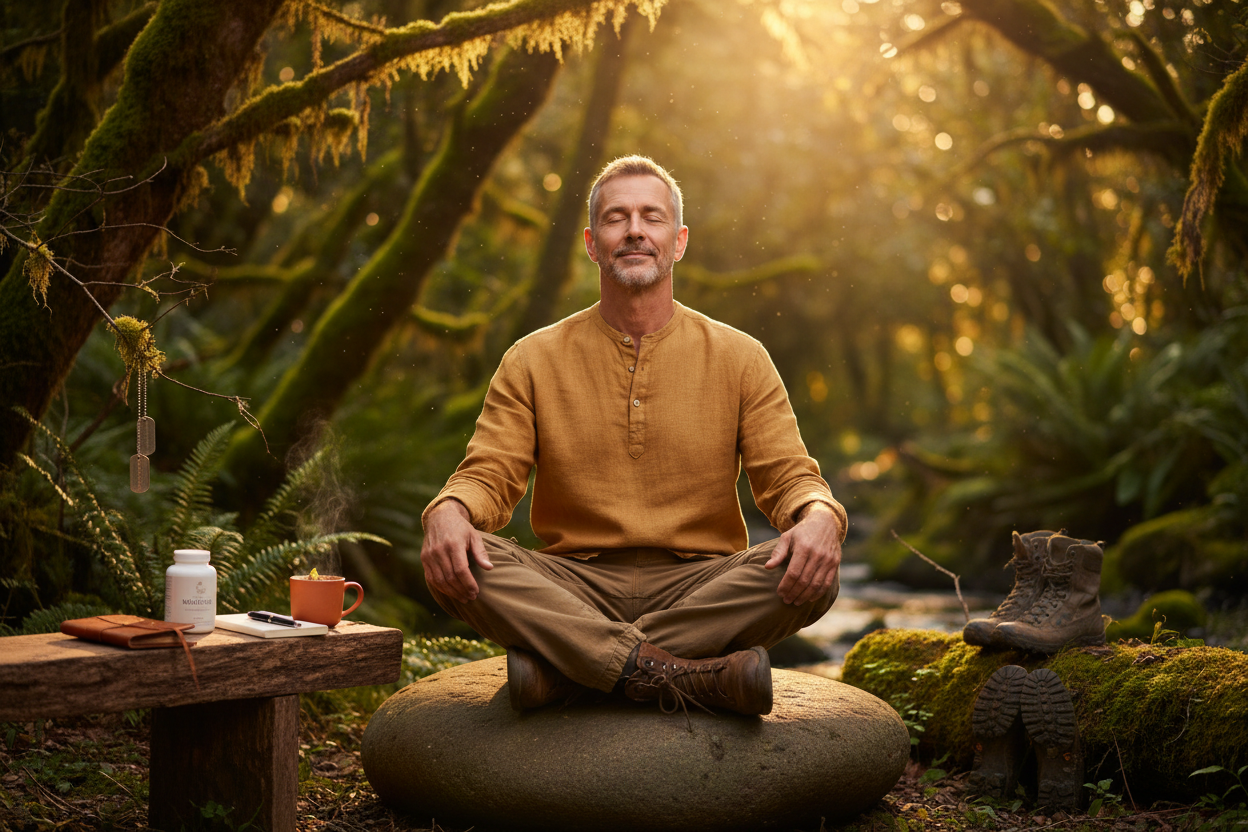 Chris didn't start in wellness. He started in survival.