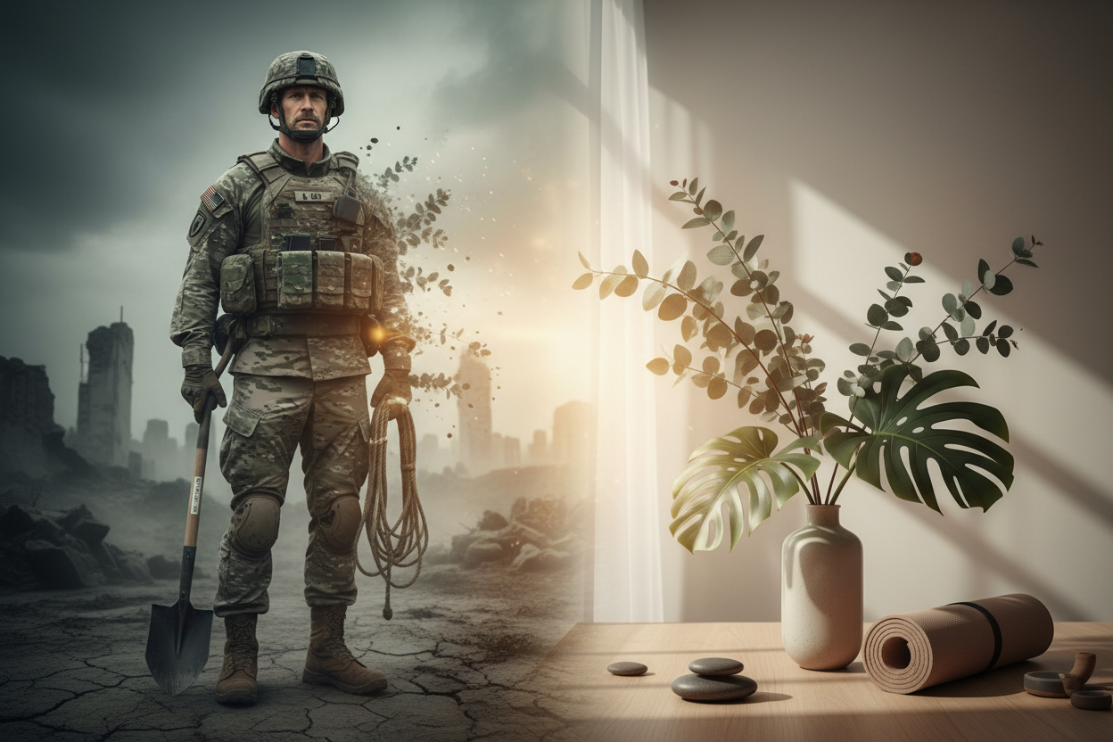 Chris didn't start in wellness. He started in survival.