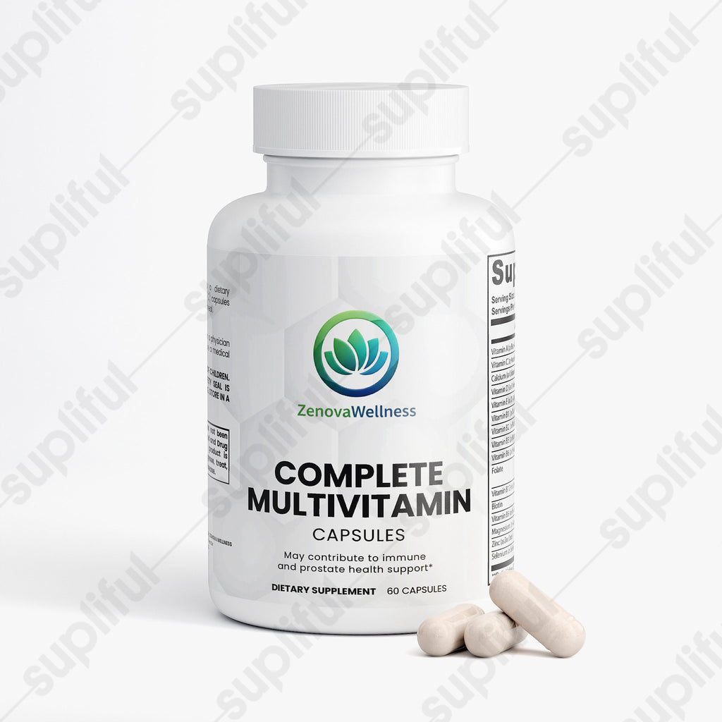 Zenova Wellness Complete Daily Multivitamin Capsules – With Antioxidants