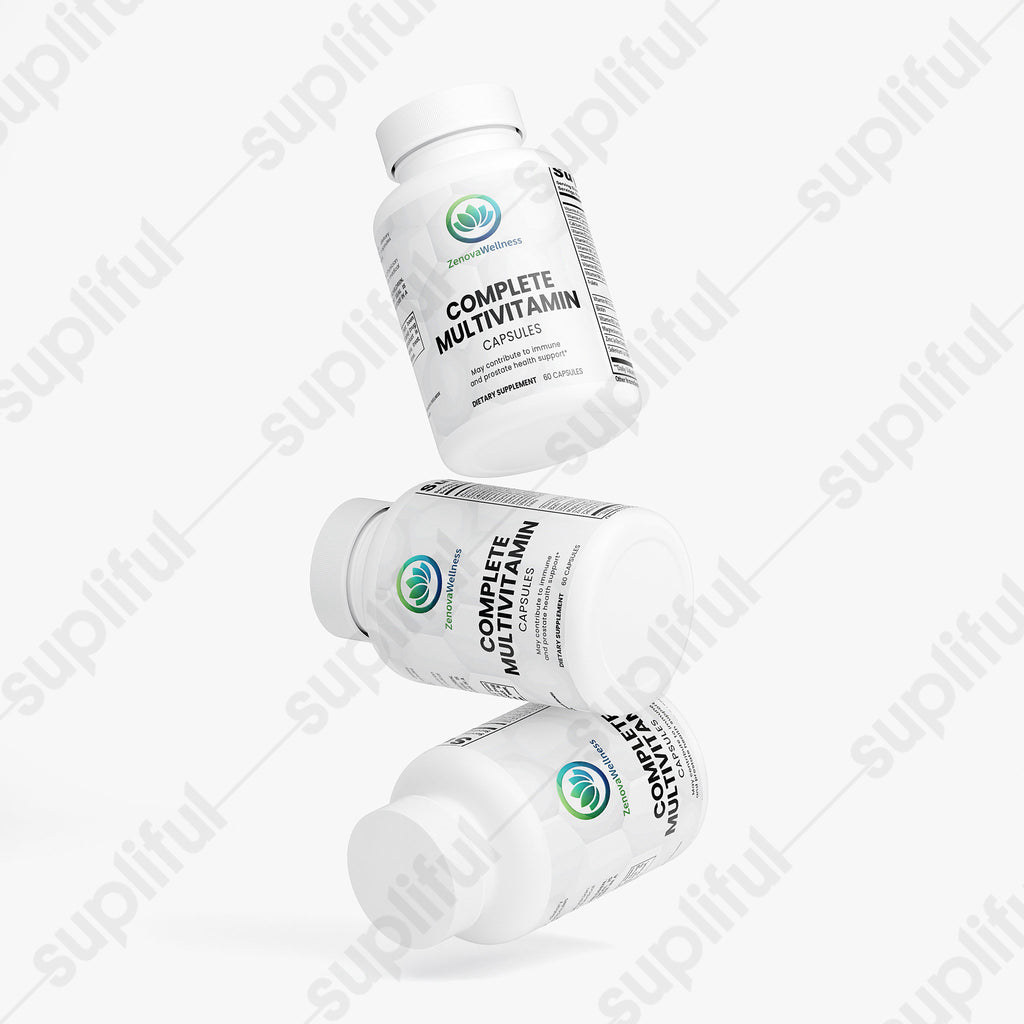 Zenova Wellness Complete Daily Multivitamin Capsules – With Antioxidants