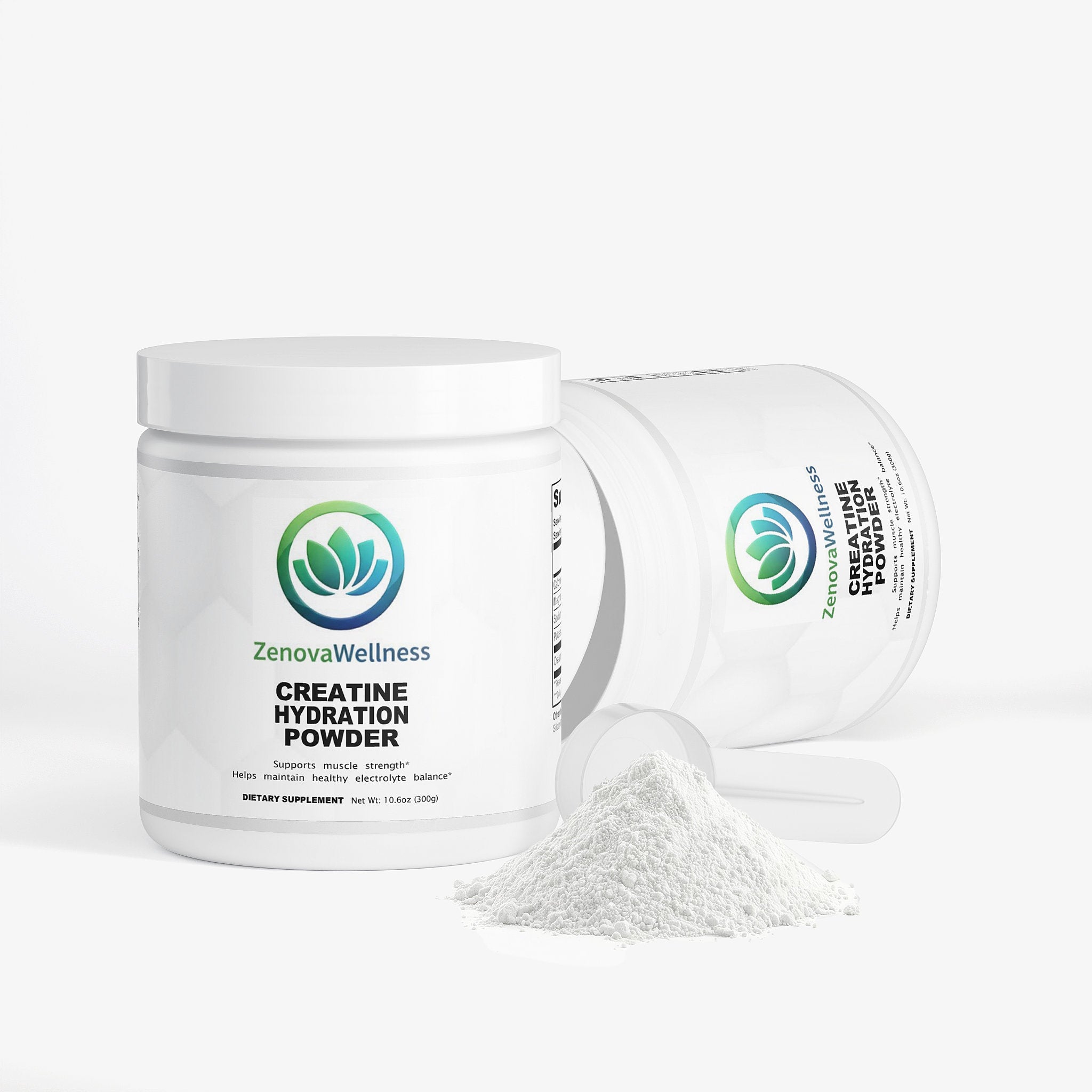 Zenova Wellness Creatine Hydration Powder — Lemon