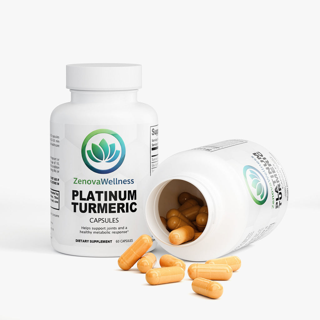 Zenova Wellness Turmeric & Joint Botanicals Capsules