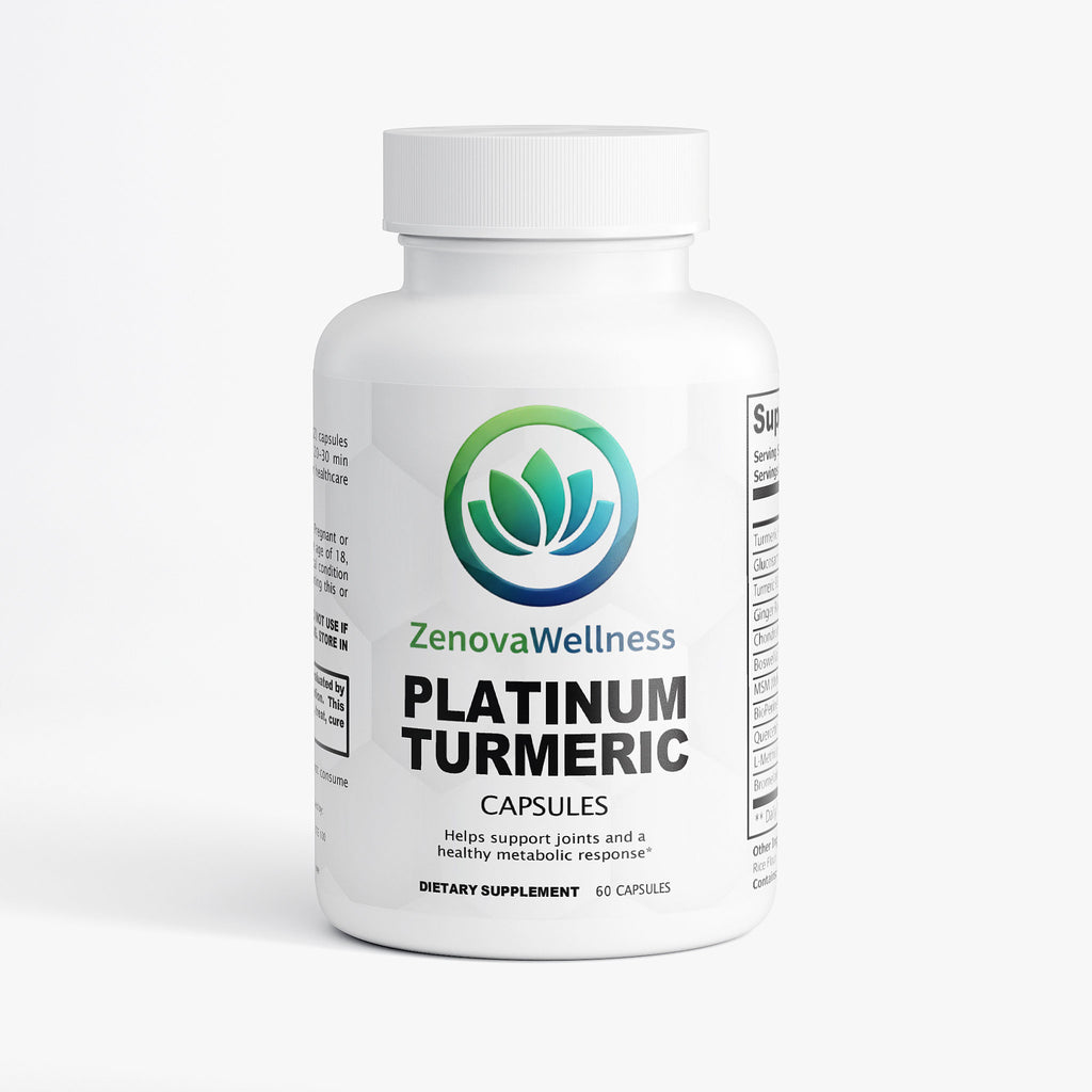 Zenova Wellness Turmeric & Joint Botanicals Capsules