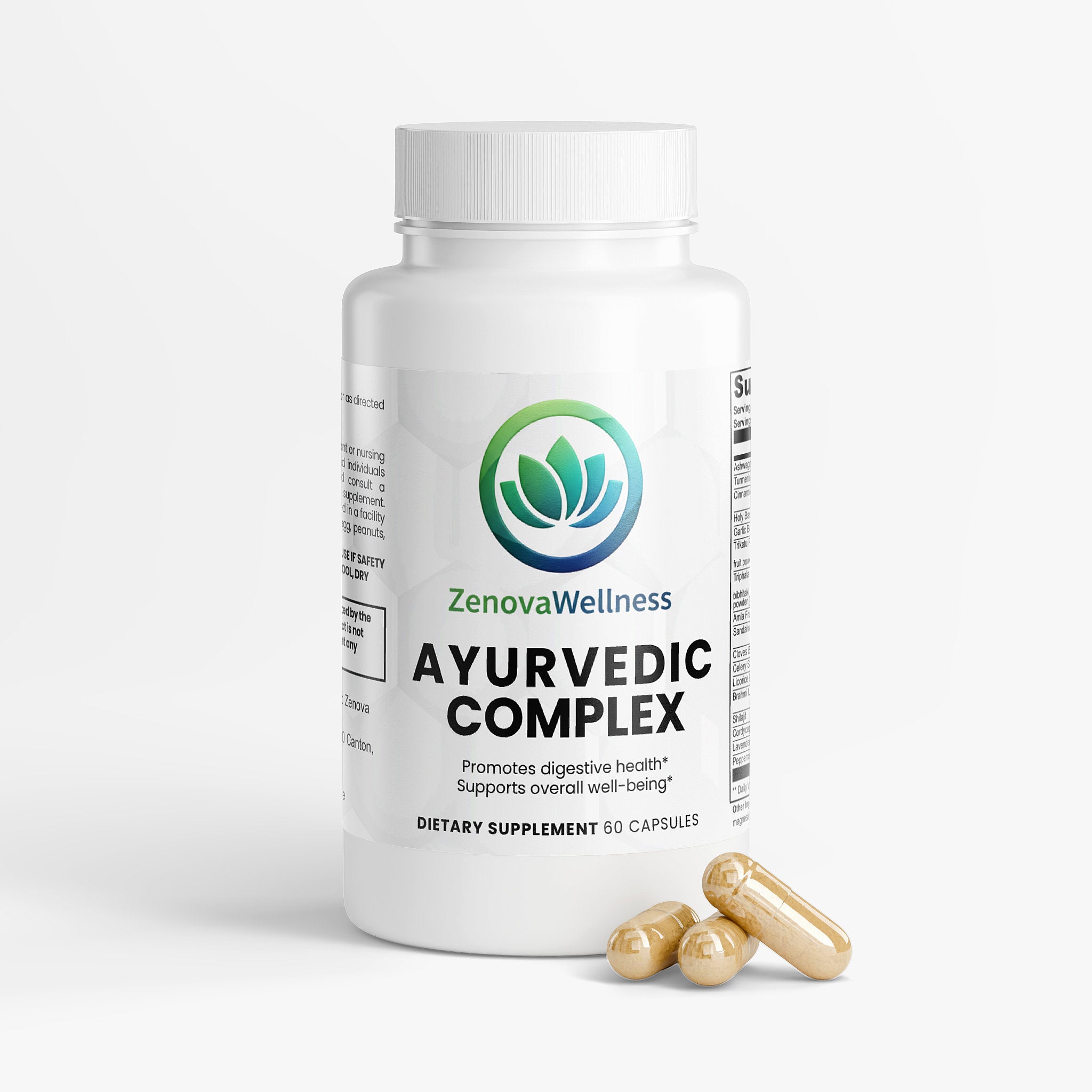 Zenova Wellness Ayurvedic Herbal Complex Capsules