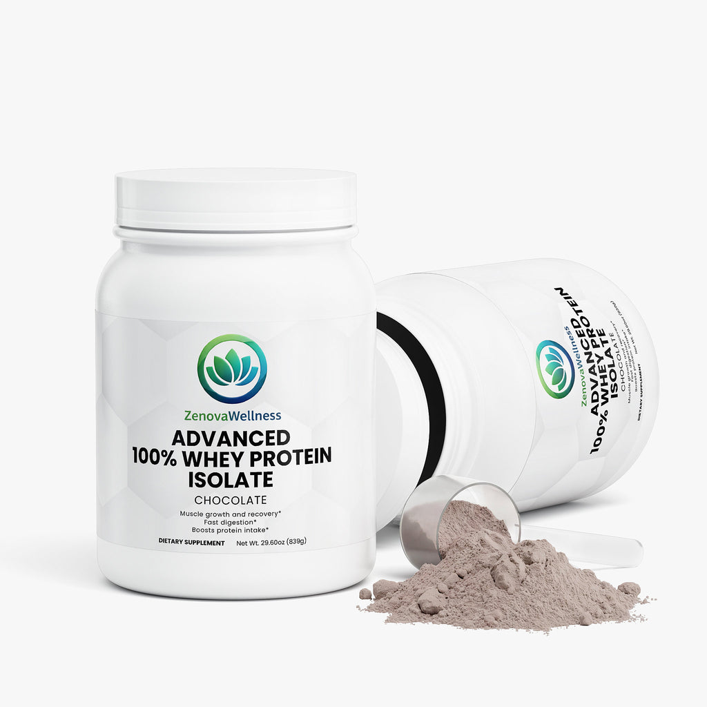 Zenova Wellness Advanced 100% Whey Protein Isolate — Chocolate