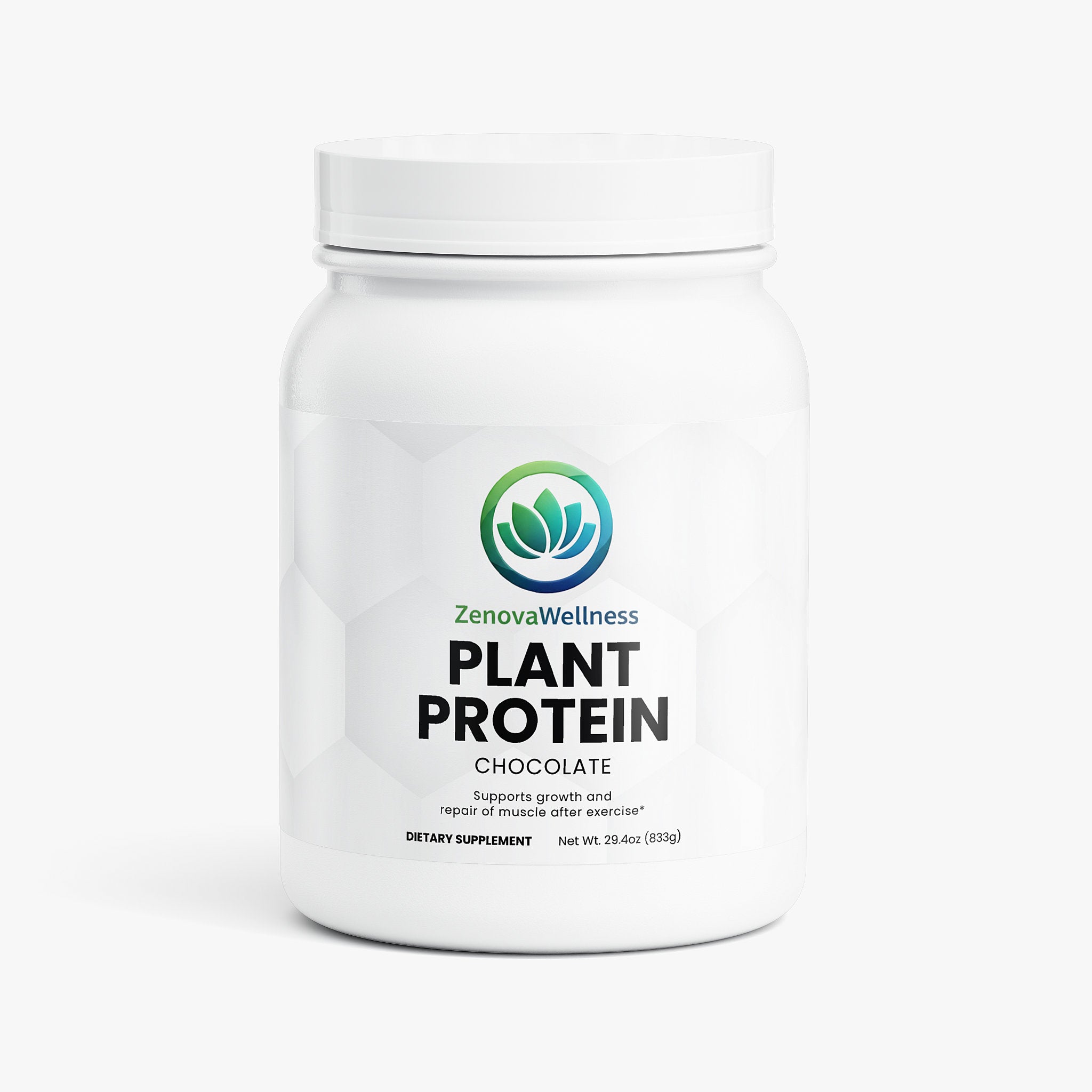 Zenova Wellness Chocolate Plant Protein Powder