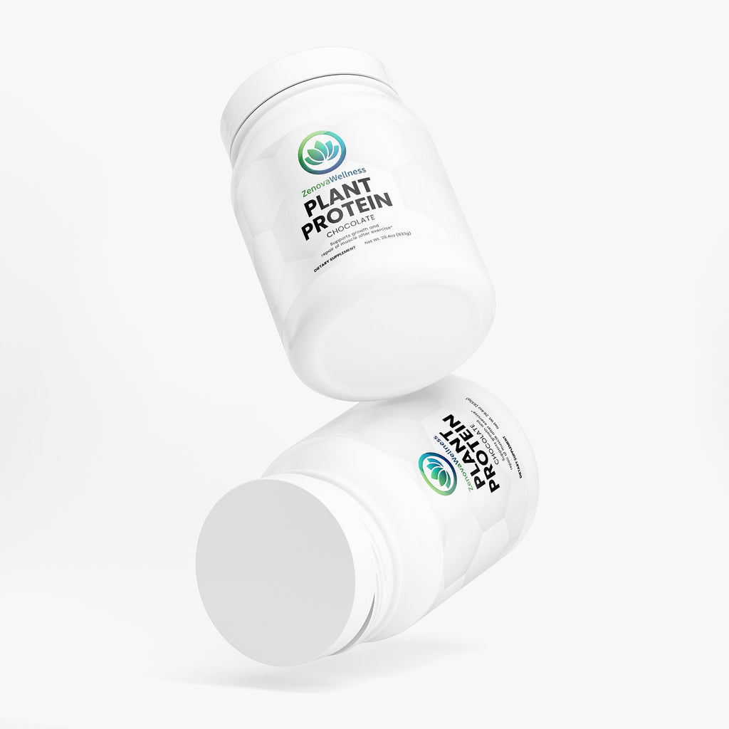 Zenova Wellness Chocolate Plant Protein Powder