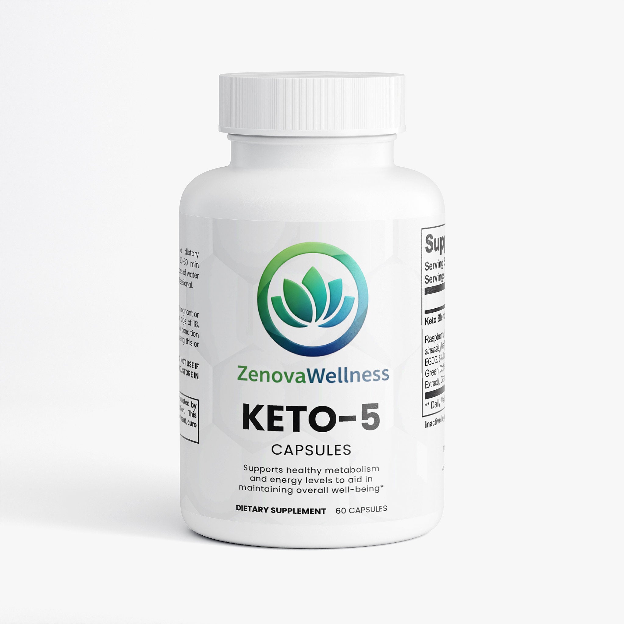Zenova Wellness Keto Blend Capsules