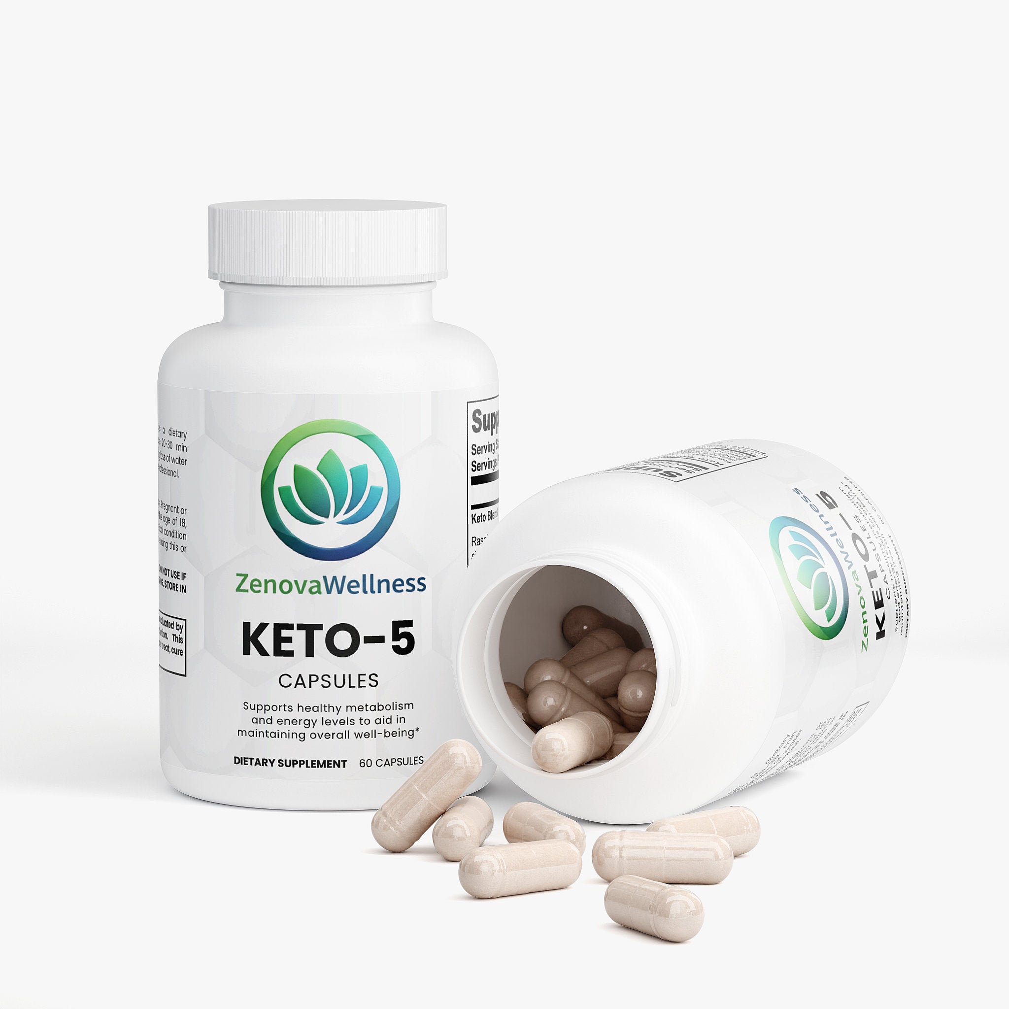 Zenova Wellness Keto Blend Capsules