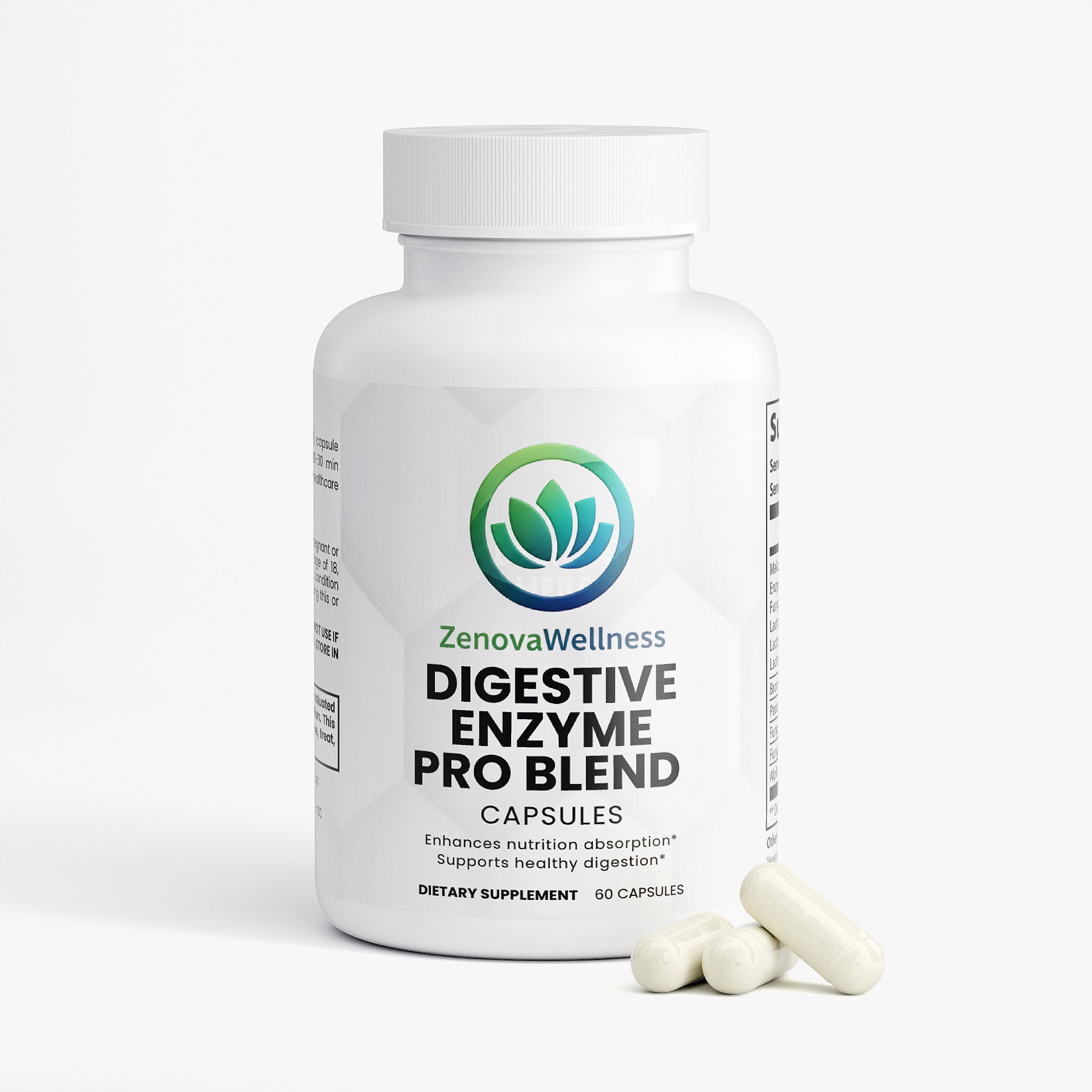 Zenova Wellness Digestive Enzyme Pro Blend