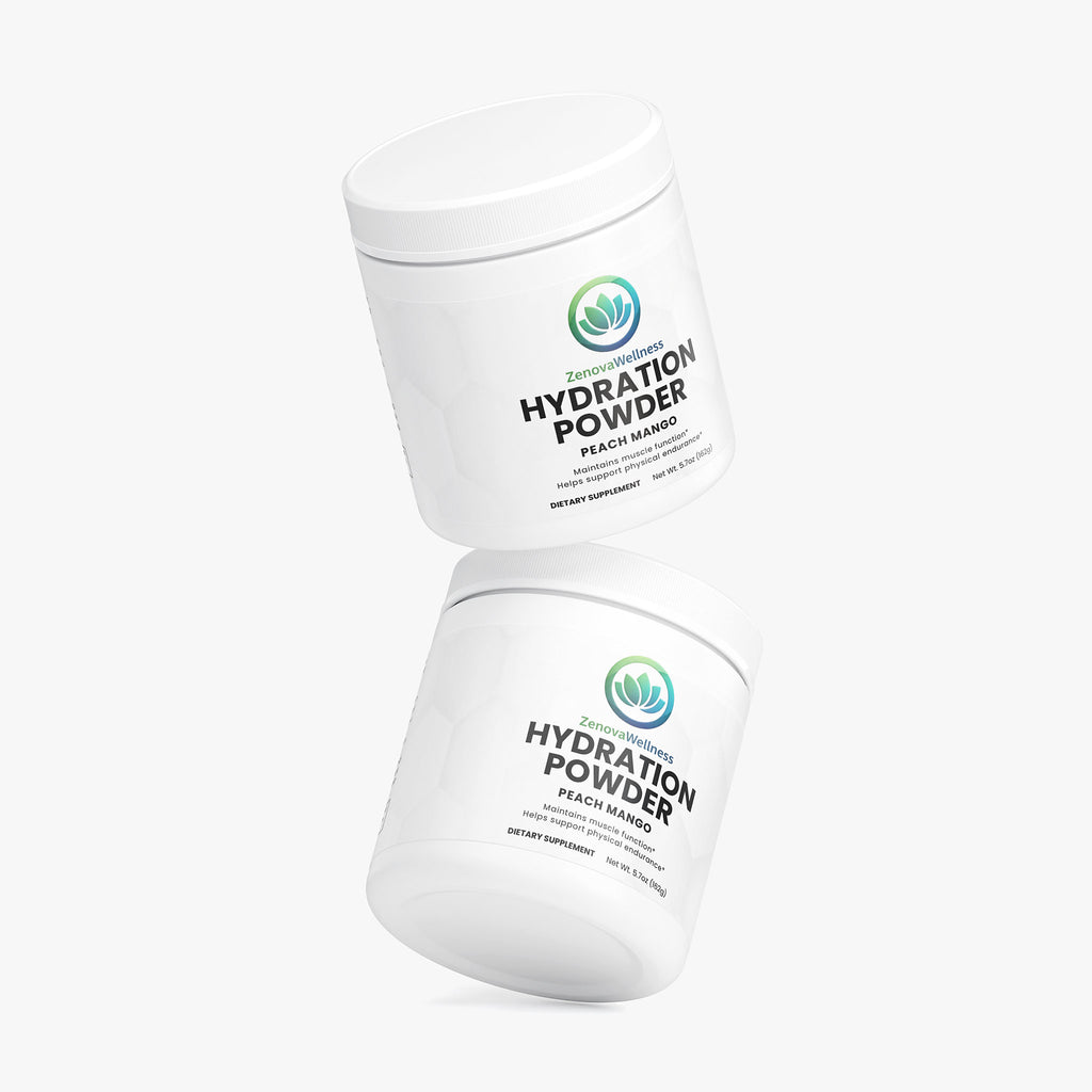 Zenova Wellness Hydration Powder — Peach Mango