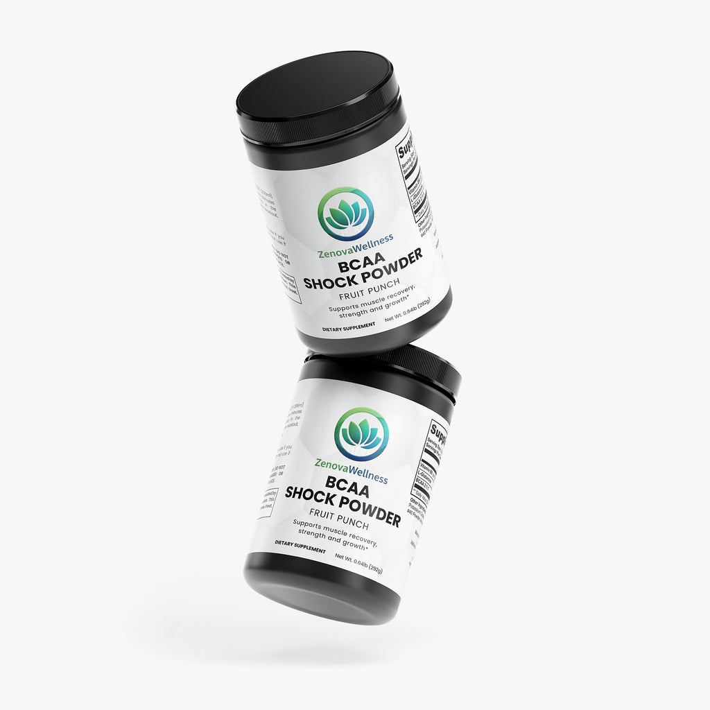 Zenova Wellness BCAA Shock Powder — Fruit Punch
