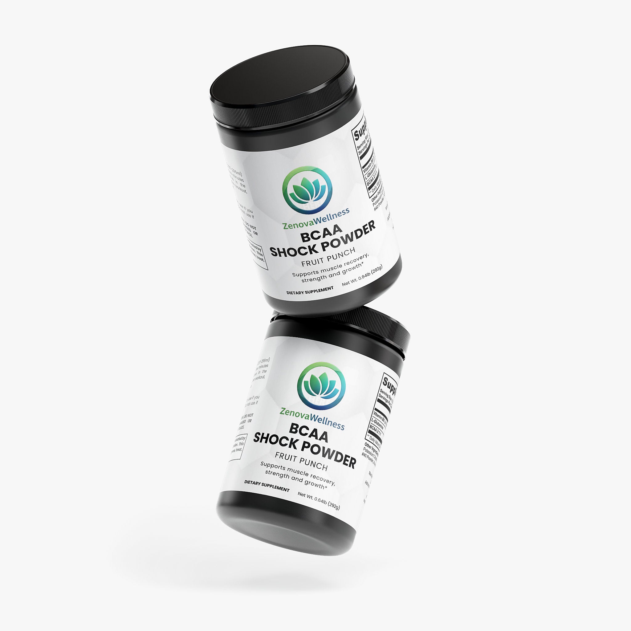 Zenova Wellness BCAA Shock Powder — Fruit Punch
