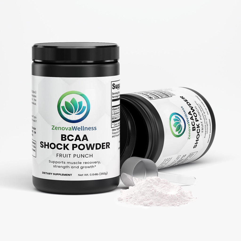 Zenova Wellness BCAA Shock Powder — Fruit Punch