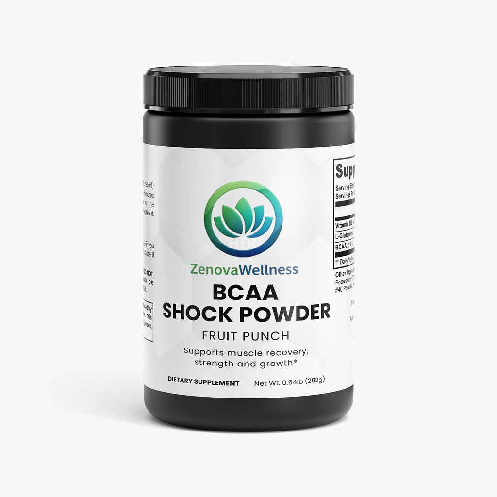 Zenova Wellness BCAA Shock Powder — Fruit Punch