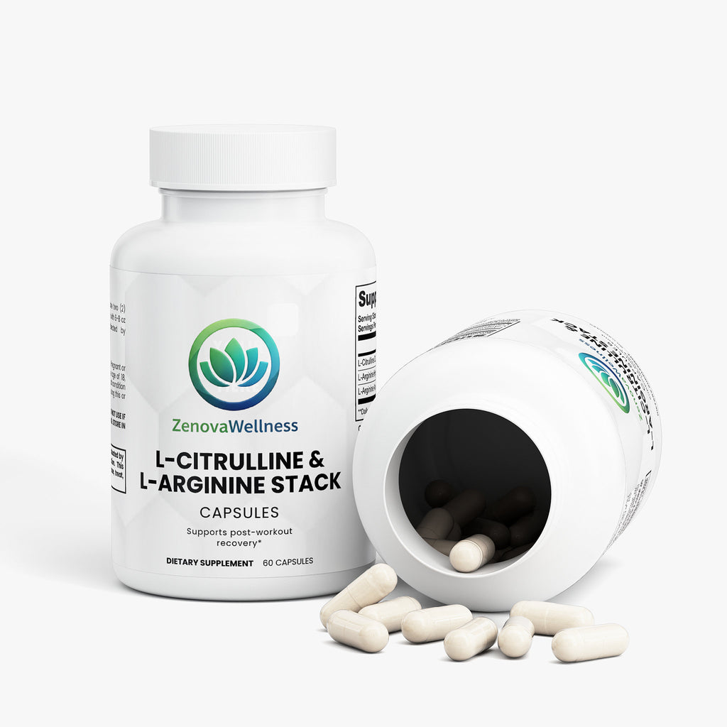 Zenova Wellness L-Citrulline & L-Arginine Stack