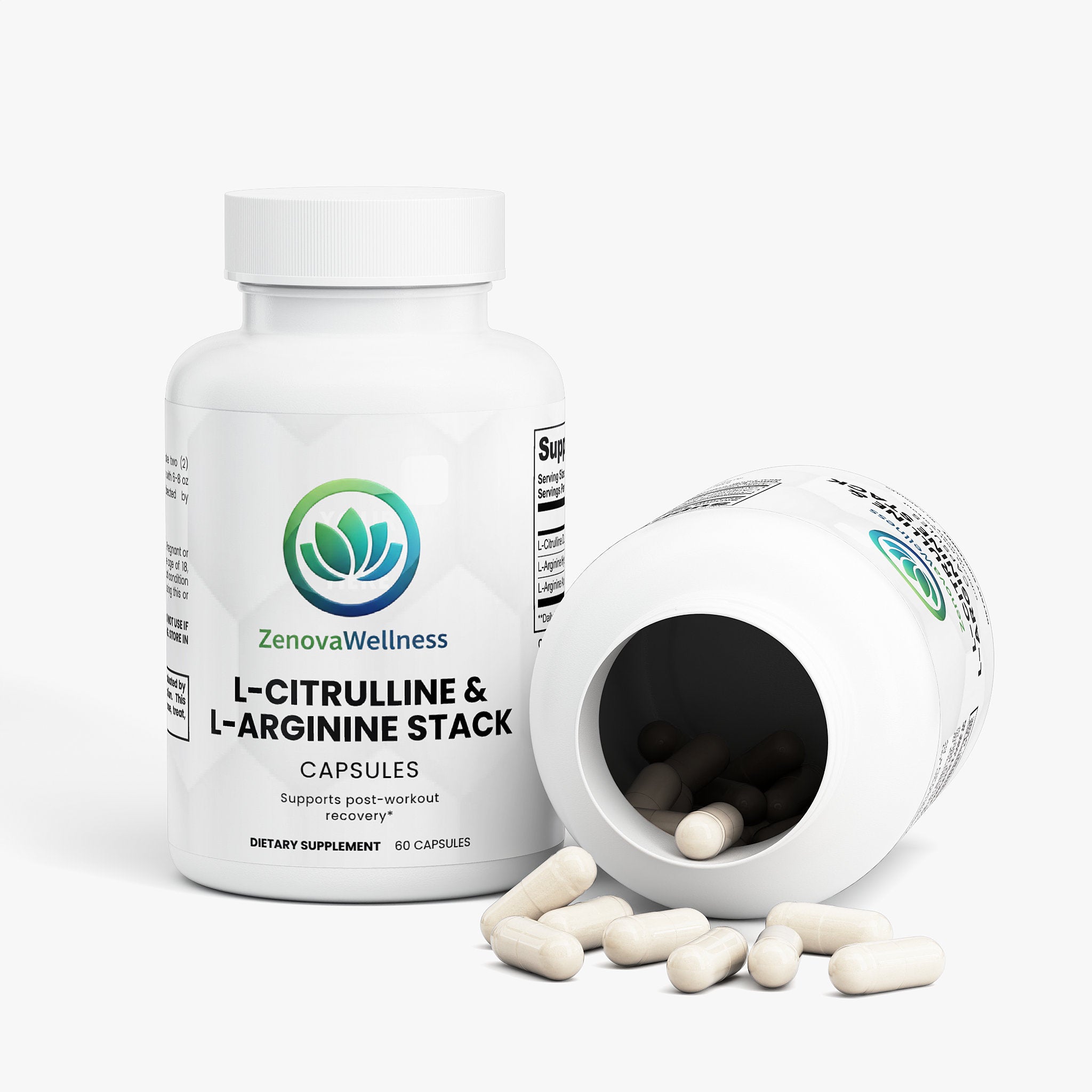 Zenova Wellness L-Citrulline & L-Arginine Stack