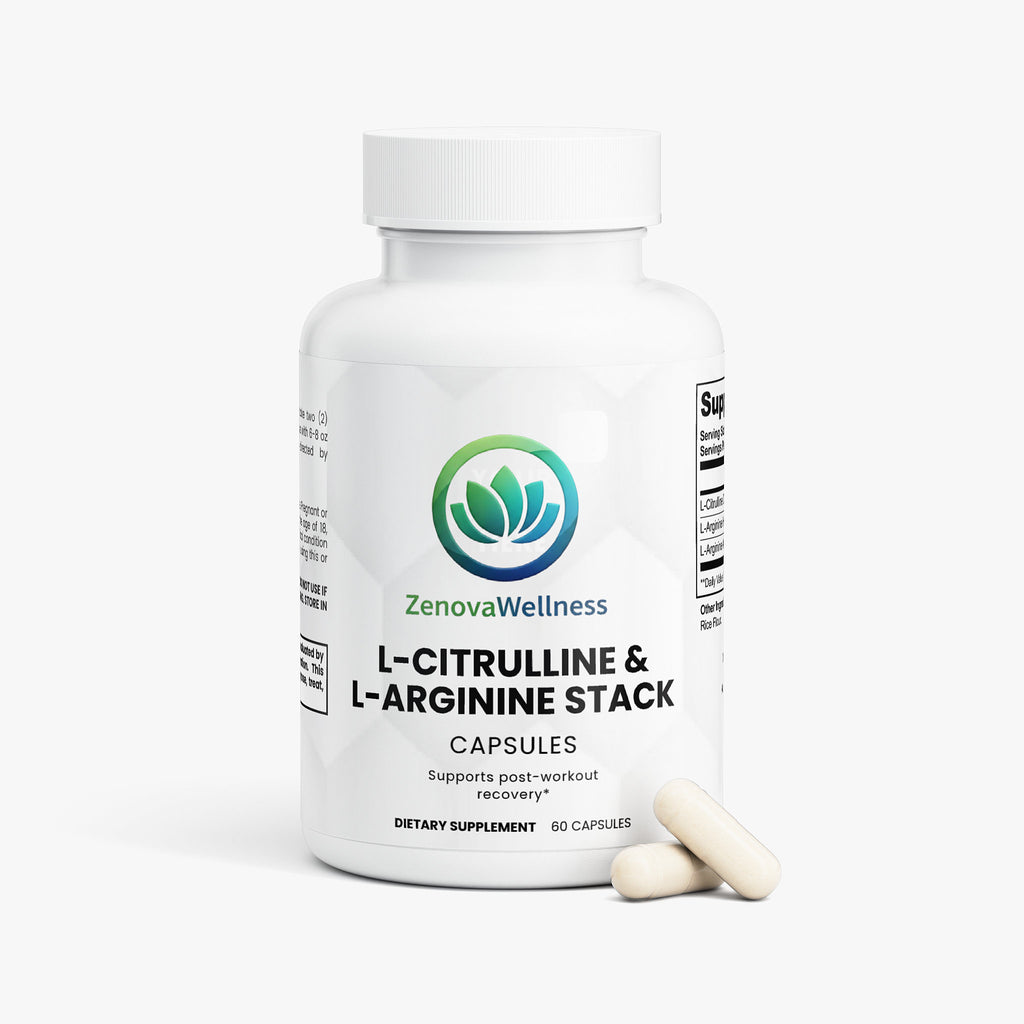 Zenova Wellness L-Citrulline & L-Arginine Stack