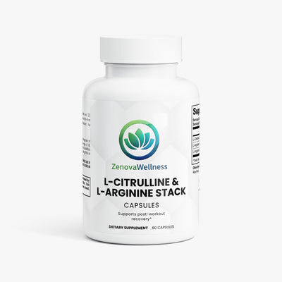 Zenova Wellness L-Citrulline & L-Arginine Stack