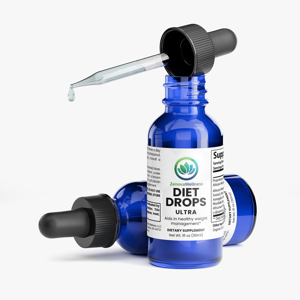 Zenova Wellness Diet Drops Ultra 1 oz