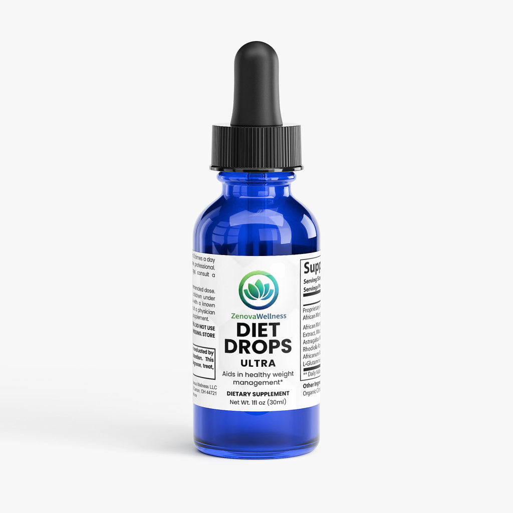 Zenova Wellness Diet Drops Ultra 1 oz