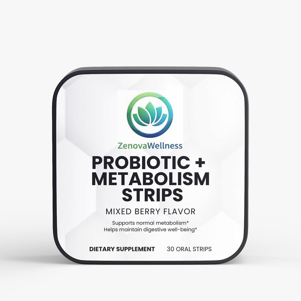 Zenova Wellness Probiotic + Metabolism Strips