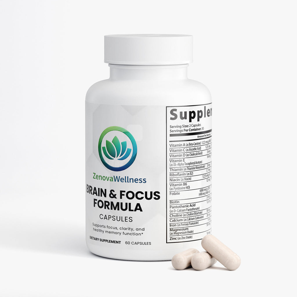 Zenova Wellness Brain & Focus Formula