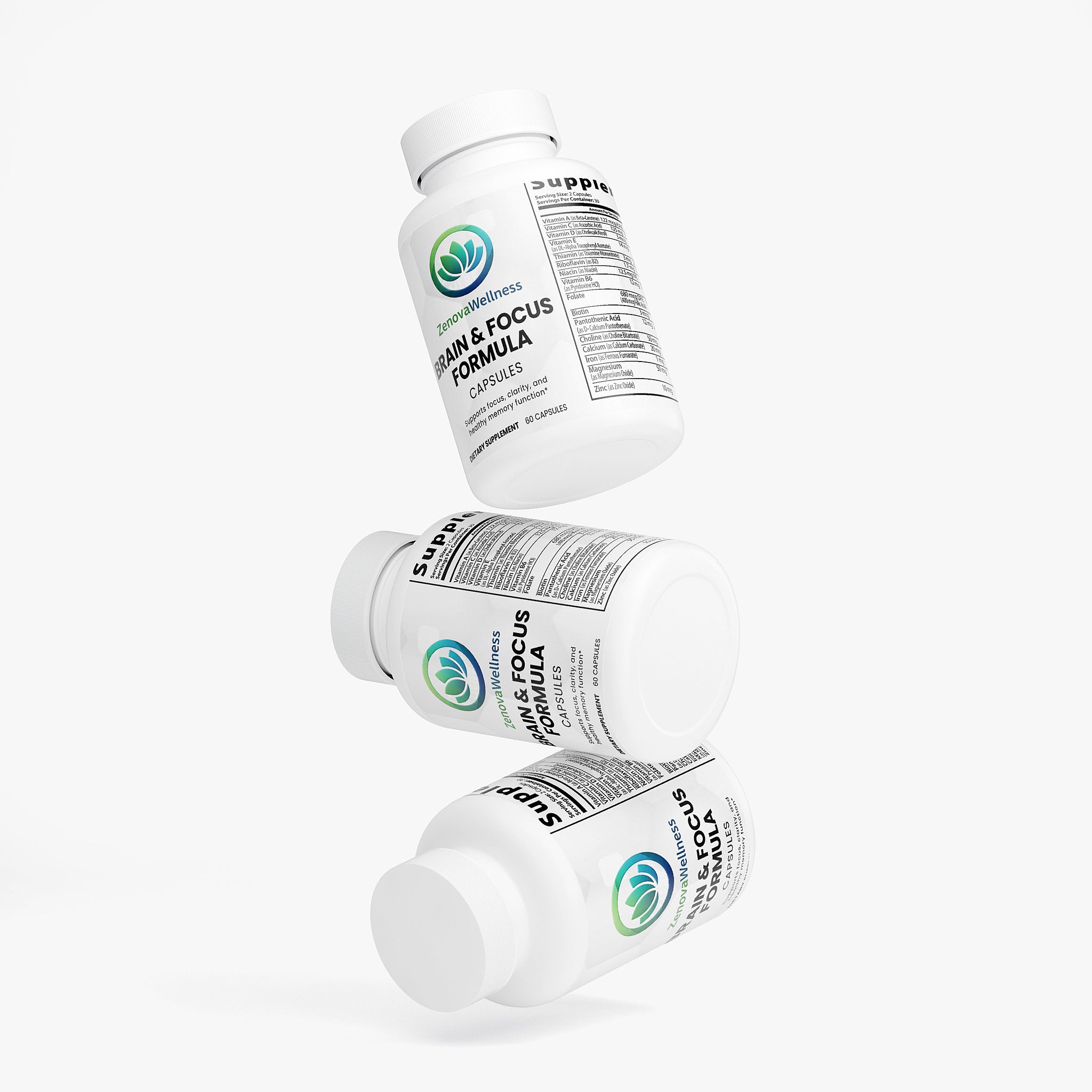 Zenova Wellness Brain & Focus Formula
