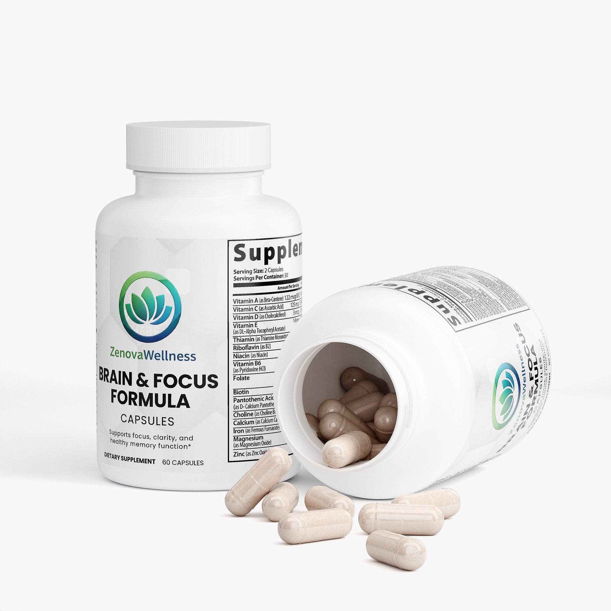 Zenova Wellness Brain & Focus Formula