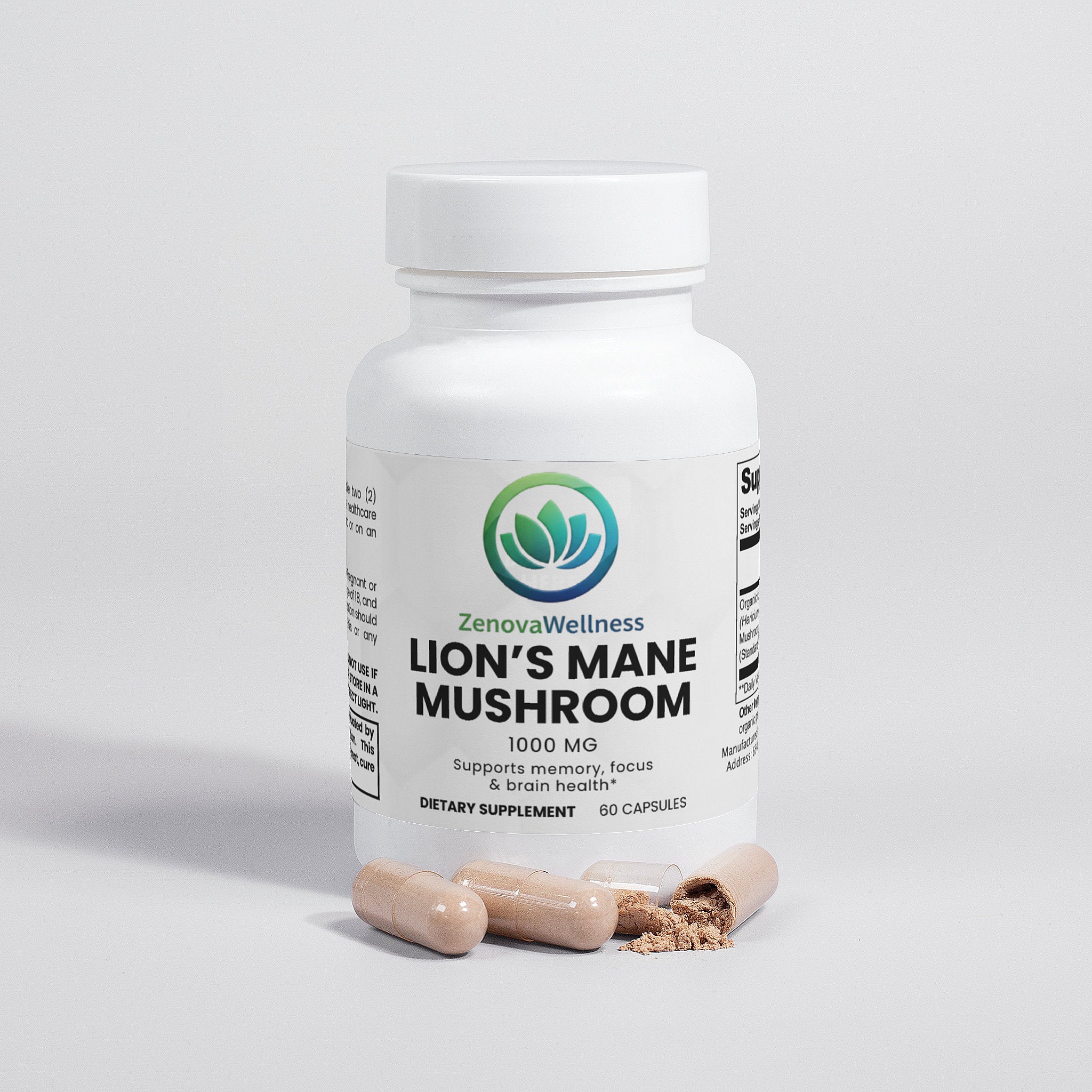 Zenova Wellness Lion's Mane Mushroom