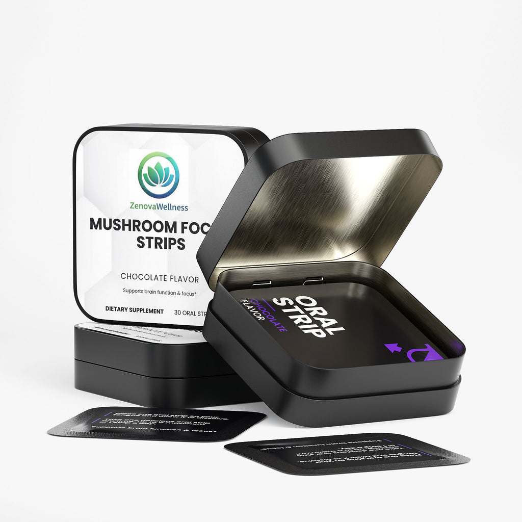 Zenova Wellness Mushroom Focus Strips