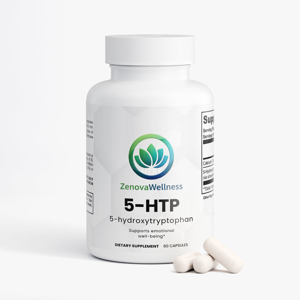 Zenova Wellness 5-HTP Capsules – From Griffonia Seed Extract