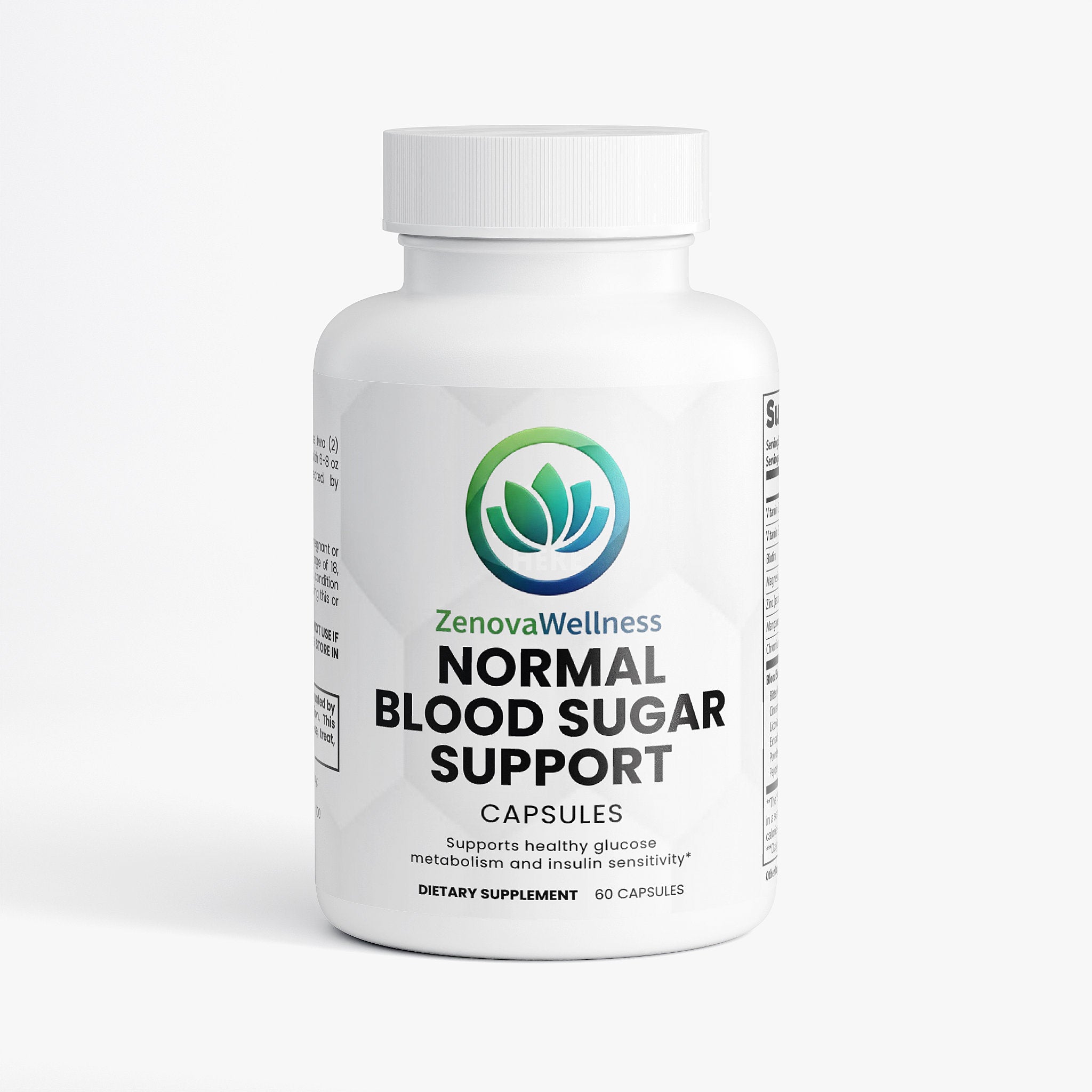 Zenova Wellness Blood Sugar Support Capsules