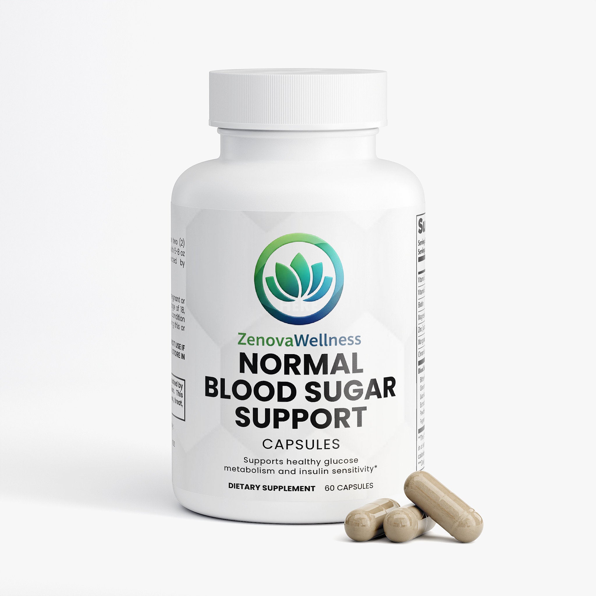 Zenova Wellness Blood Sugar Support Capsules