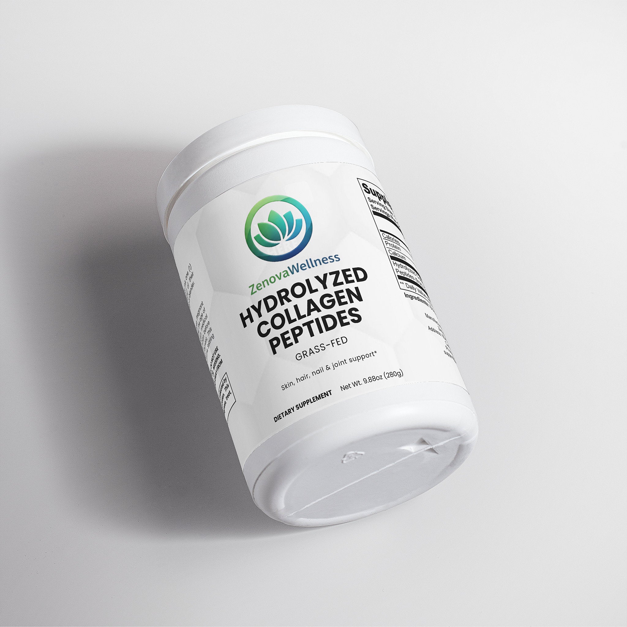 Zenova Wellness Grass-Fed Hydrolyzed Collagen Peptides