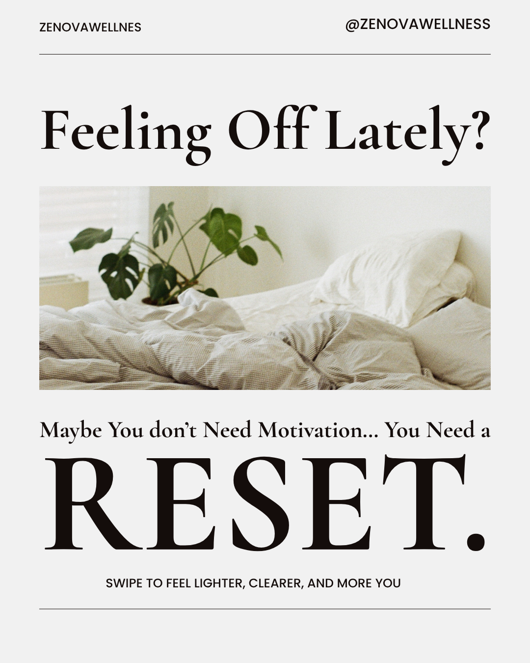 Zenova Wellness 7-Day Rest & Recovery Guide