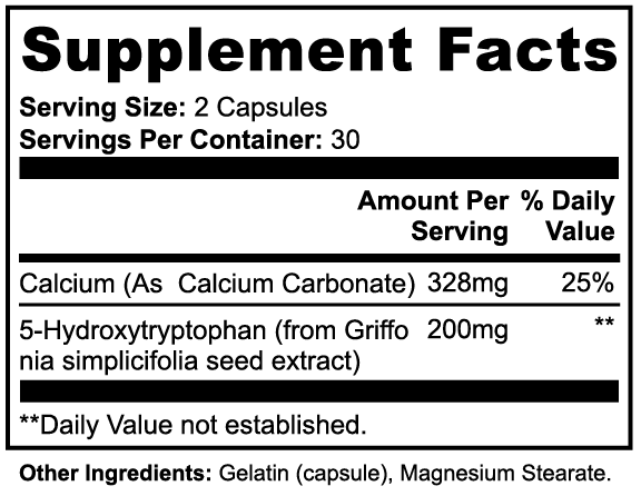 Zenova Wellness 5-HTP Capsules – From Griffonia Seed Extract