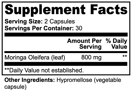 Zenova Wellness Moringa Pure Capsules