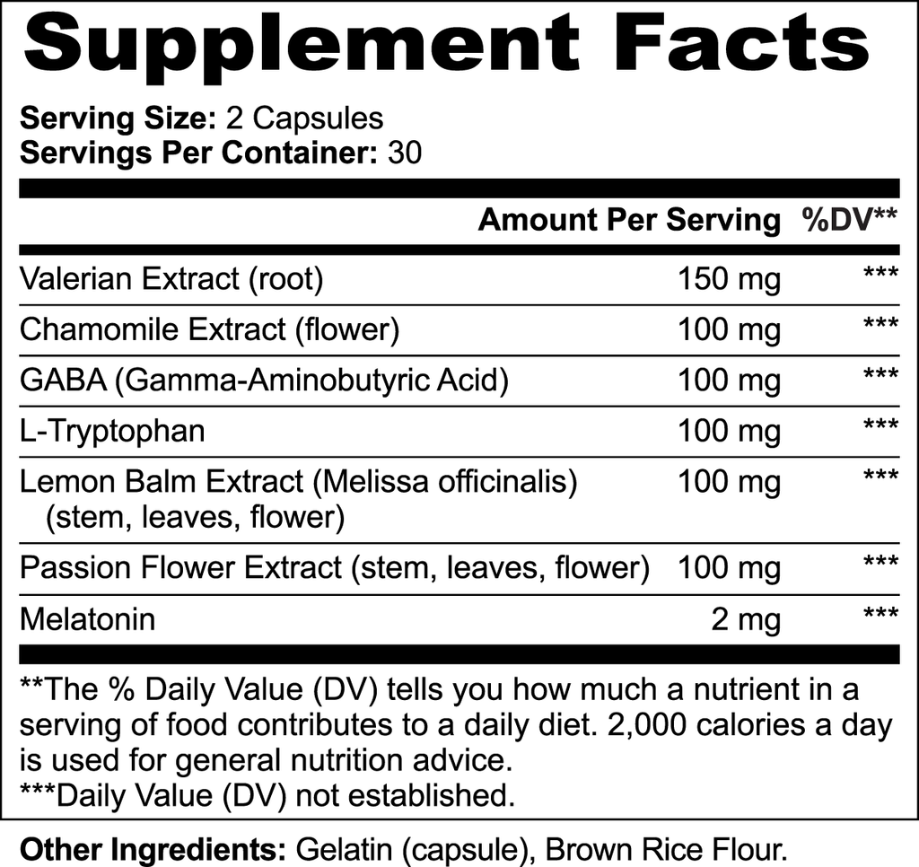 Zenova Wellness Sleep Formula