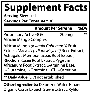 Zenova Wellness Diet Drops Ultra 1 oz