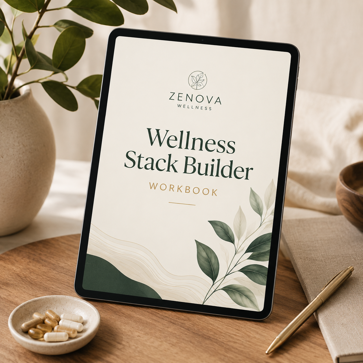 Zenova Wellness Stack Builder Workbook