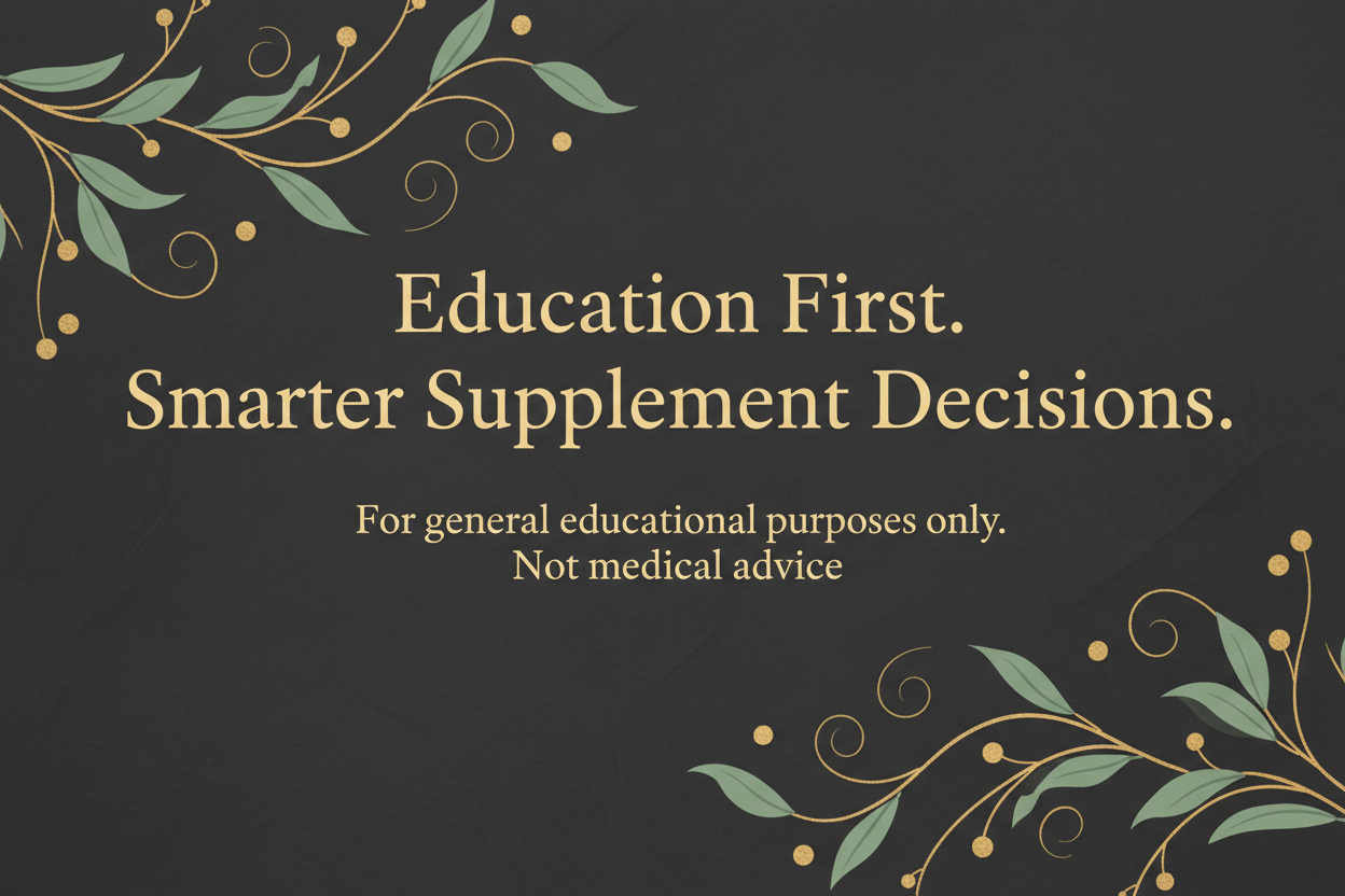 How to Read a Supplement Label: Consumer Education Guide