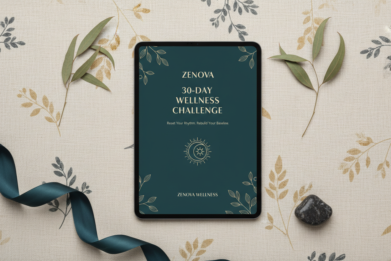 Zenova 30-Day Wellness Challenge — Reset Your Rhythm, Rebuild Your Baseline