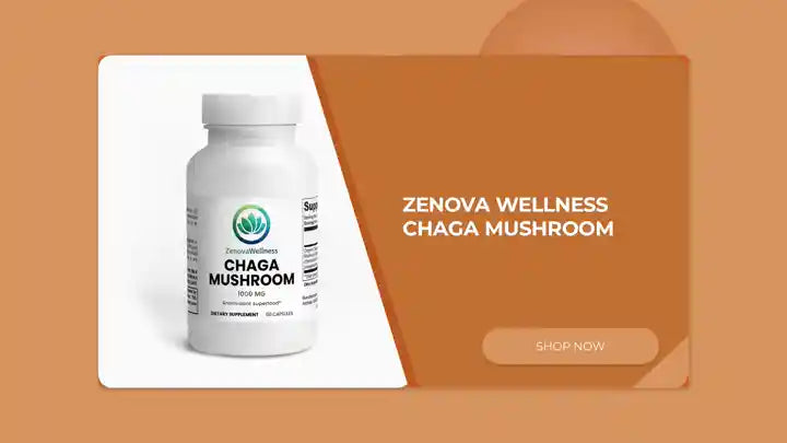 Zenova Wellness Chaga Mushroom by@Outfy